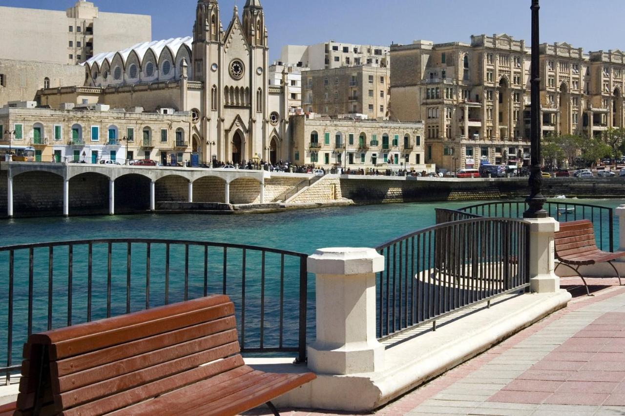 Modern 1Br Maisonette Steps From The Promenade Sliema Esterno foto