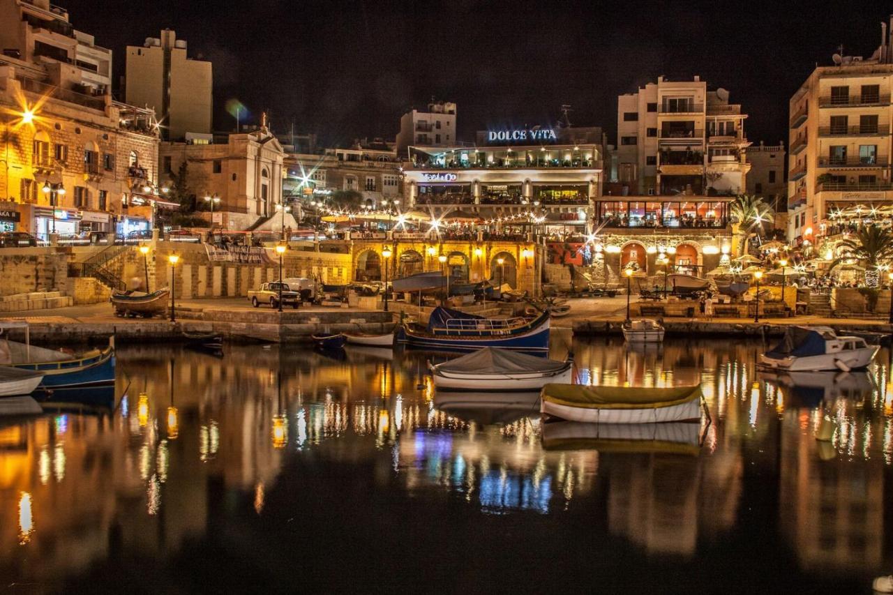 Modern 1Br Maisonette Steps From The Promenade Sliema Esterno foto